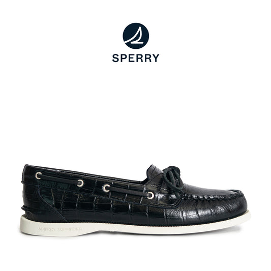 Sperry Women's Authentic Original™1-Eye Boat Shoes Topsider - Black (10392758)