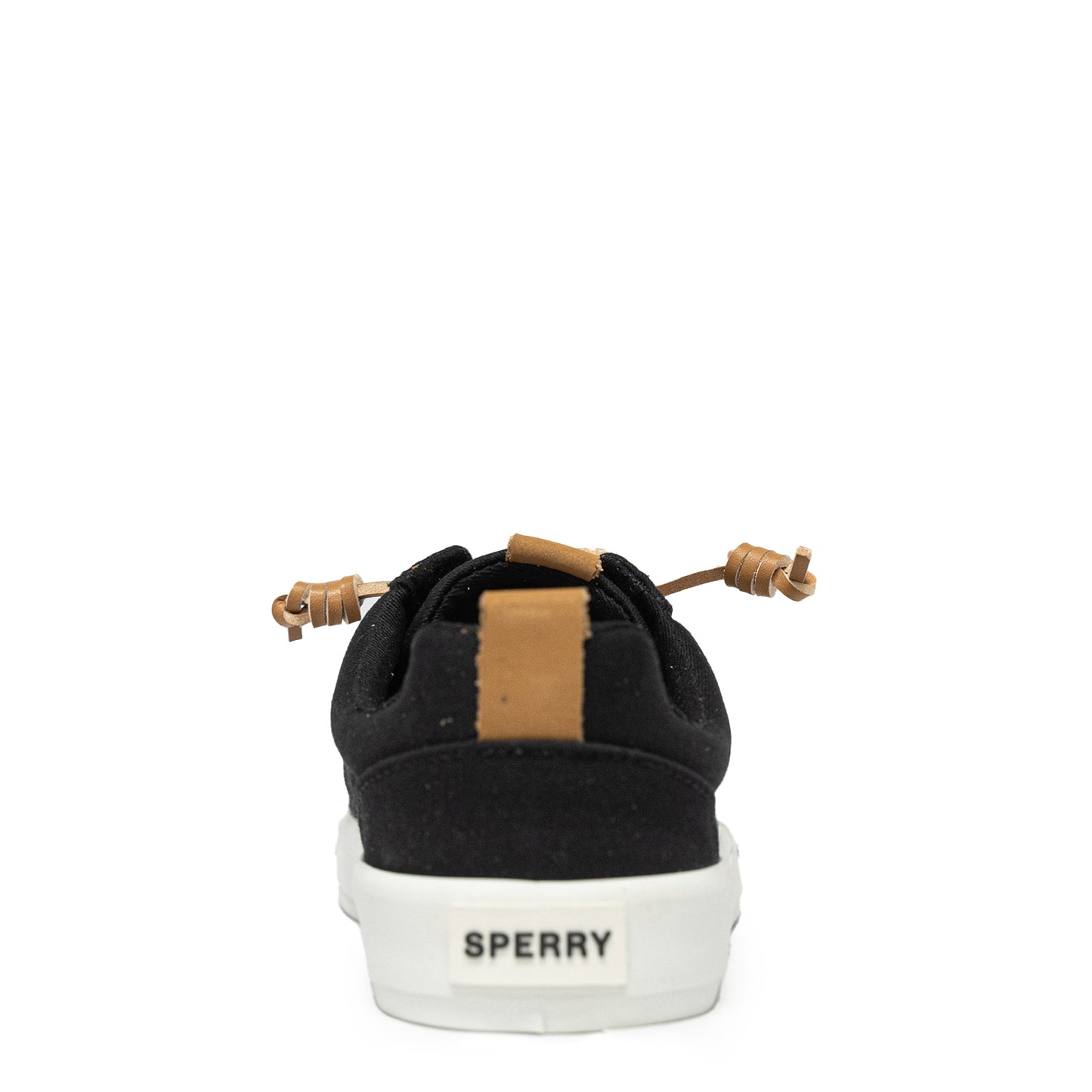 Sperry Women's Bermuda Beach Texttile Twill Flocked Sneakers - Black (L10397912)