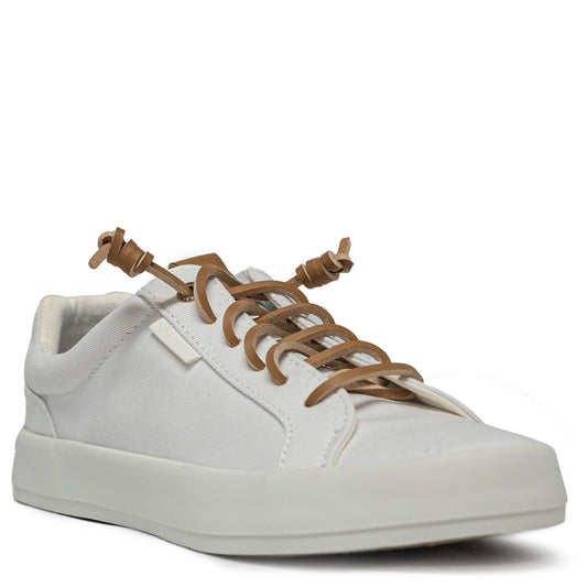 Sperry Women's Bermuda Beach Texttile Twill Flocked Sneakers - White (L10397917)