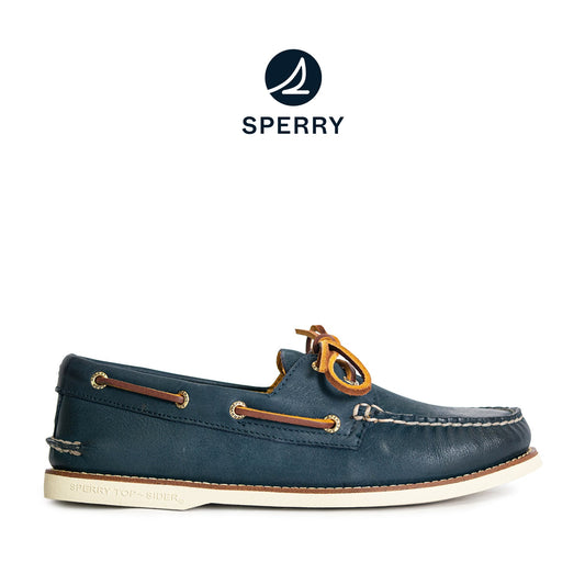 Sperry Men's Gold Authentic Original™ 2-Eye Boat Shoes Topsider - Navy (10398459)