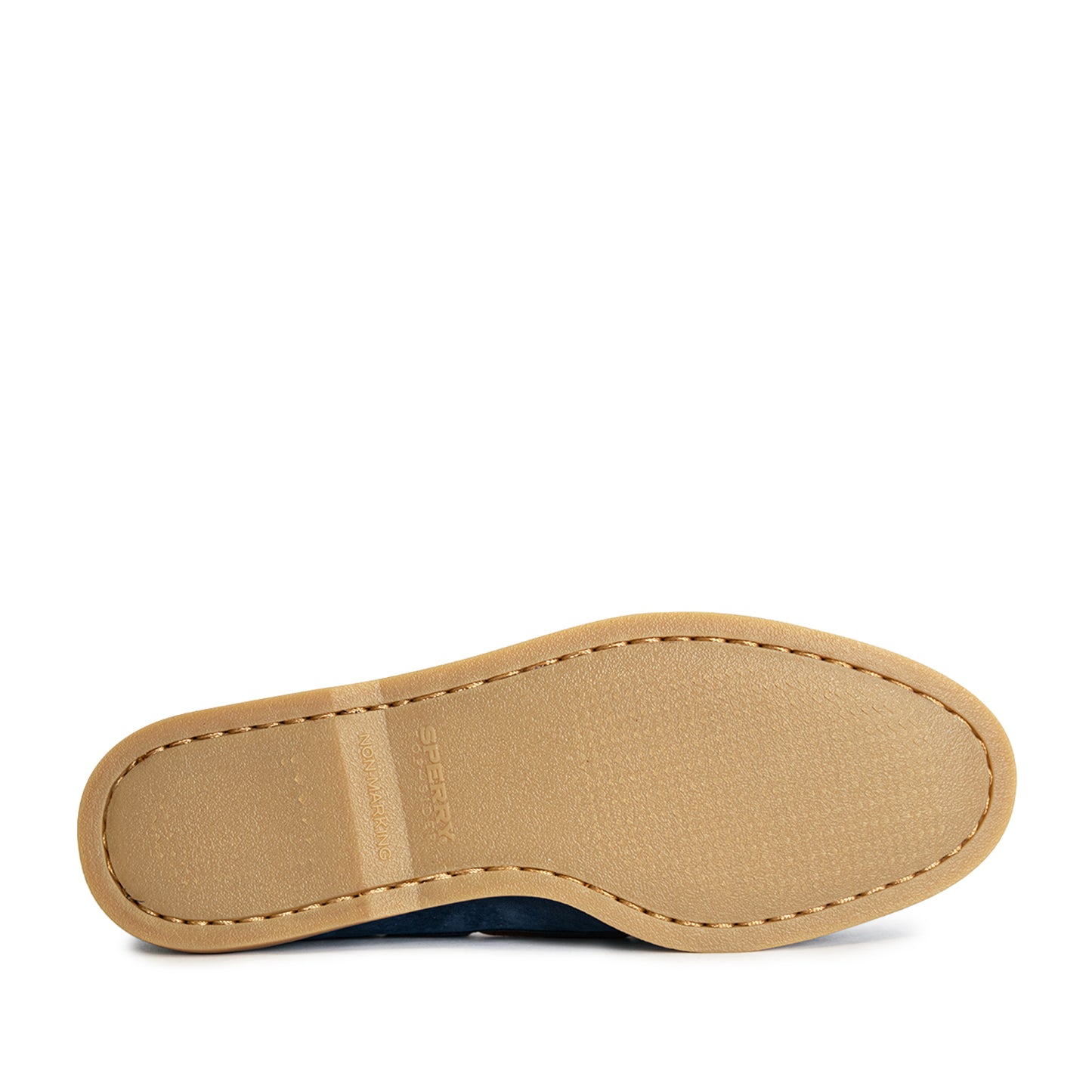 Sperry Men's Gold Authentic Original™ 2-Eye Nubuck Boat Shoes Topsider - Navy (10398460)