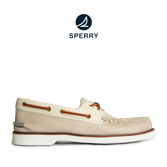 Sperry Men's Authentic Original™ Double Sole Boat Shoes Topsider - Mixed Cream (10398559)