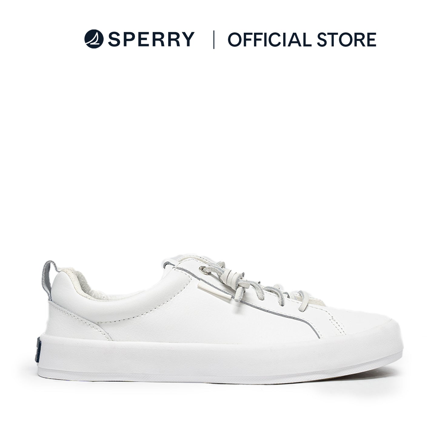 Sperry Women's Bermuda Beach Leather Sneakers - White (L10400679)