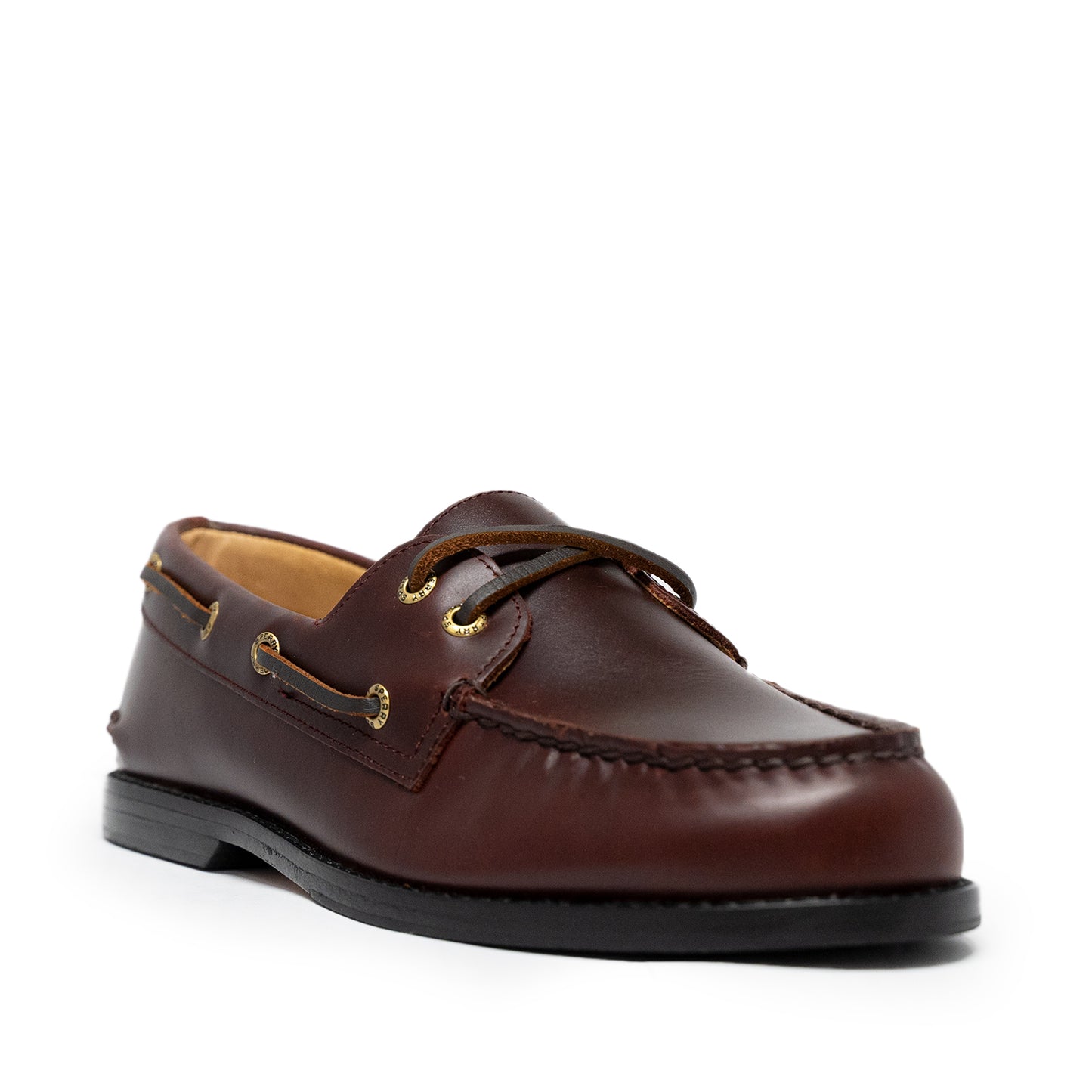 Sperry Men's Gold Authentic Original™ 2 Eye Prescott Boat Shoes - Bordo (M10405951)