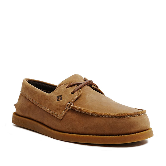 Sperry Men's Authentic Original™ 2 Eye Hull Crosslace Boat Shoes - Brown (M10405971)