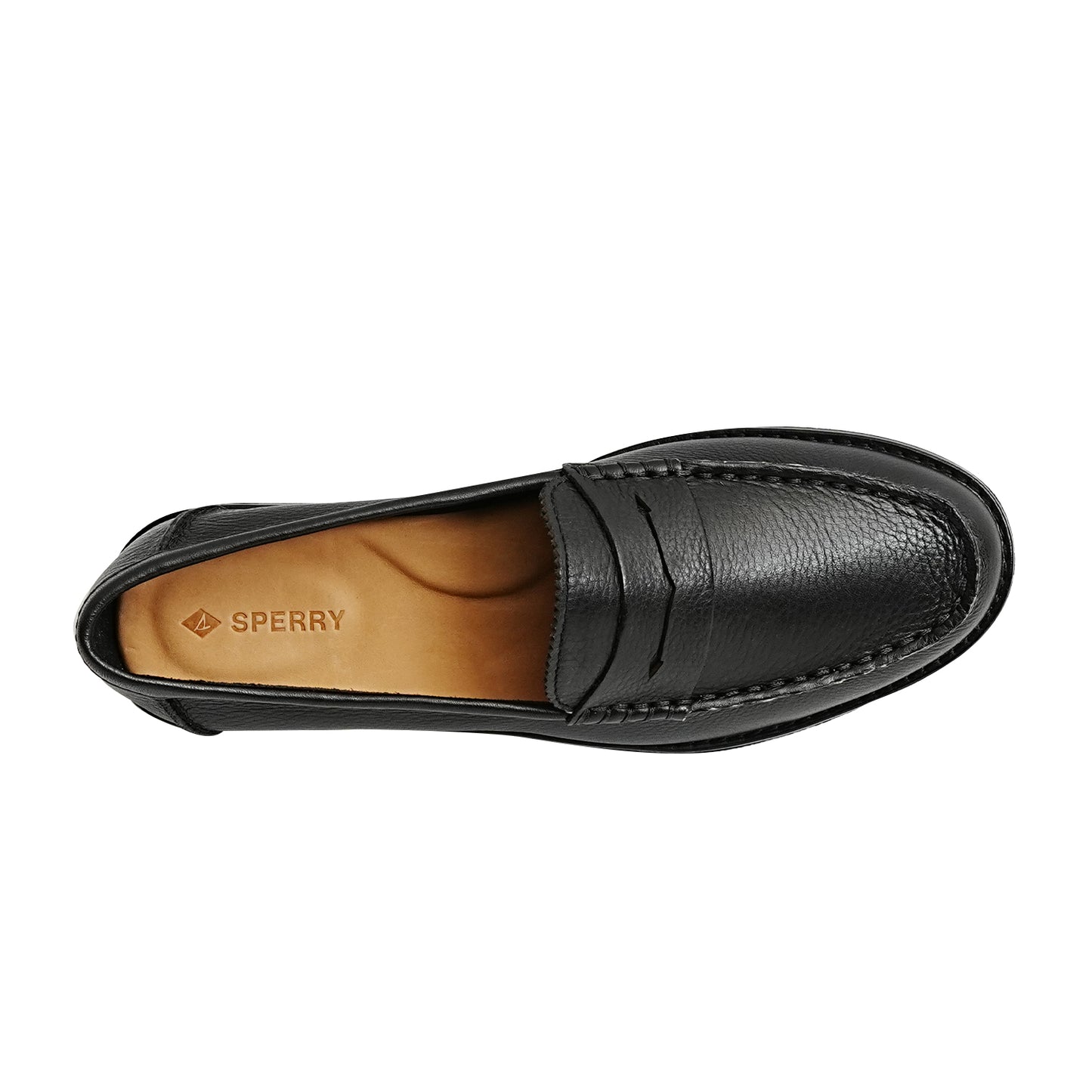 Sperry Women's Seaport Penny Casual Loafers - Black/Black (L10409820)