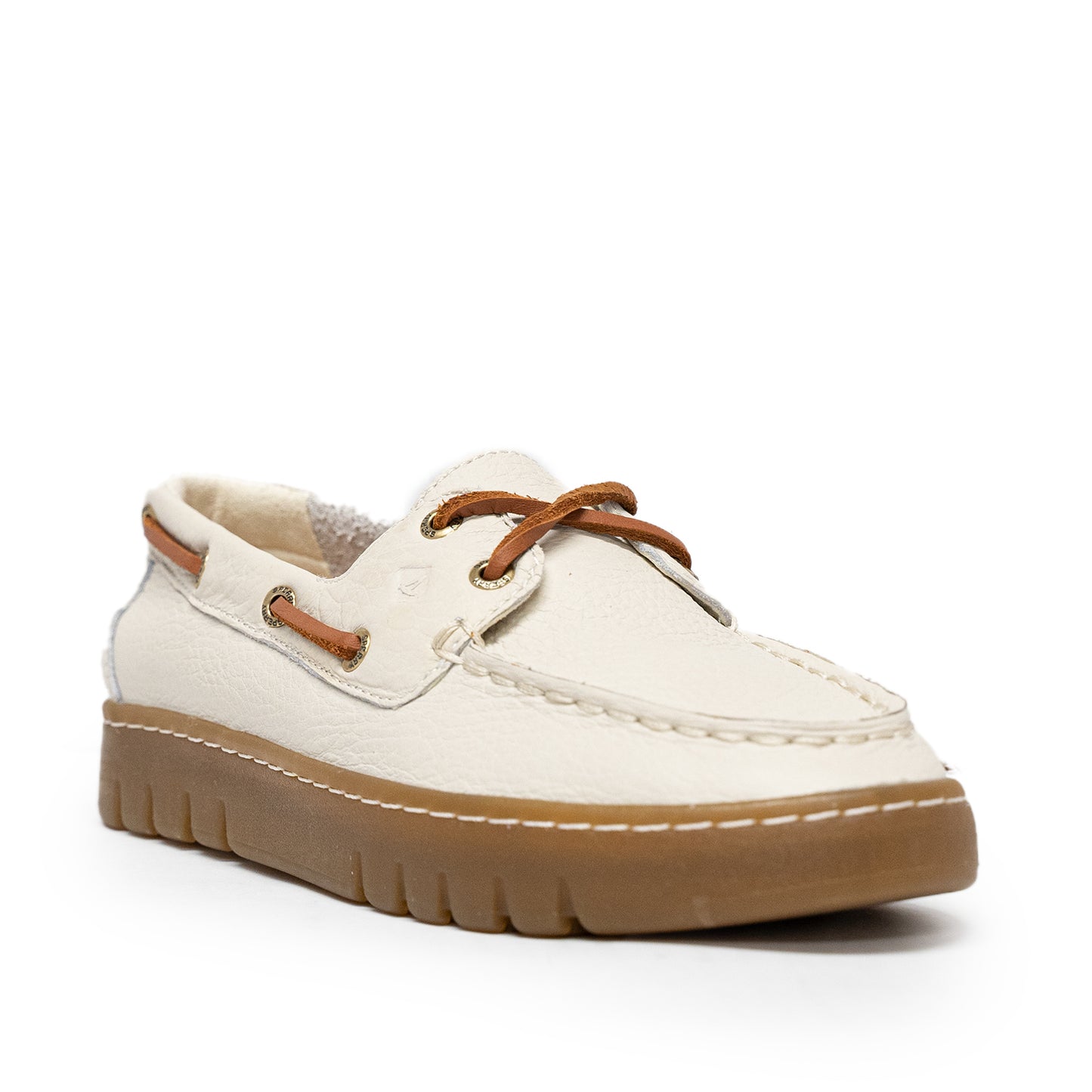 Sperry Women's Keely Boat Shoes - Cream/Multi (L10409741)