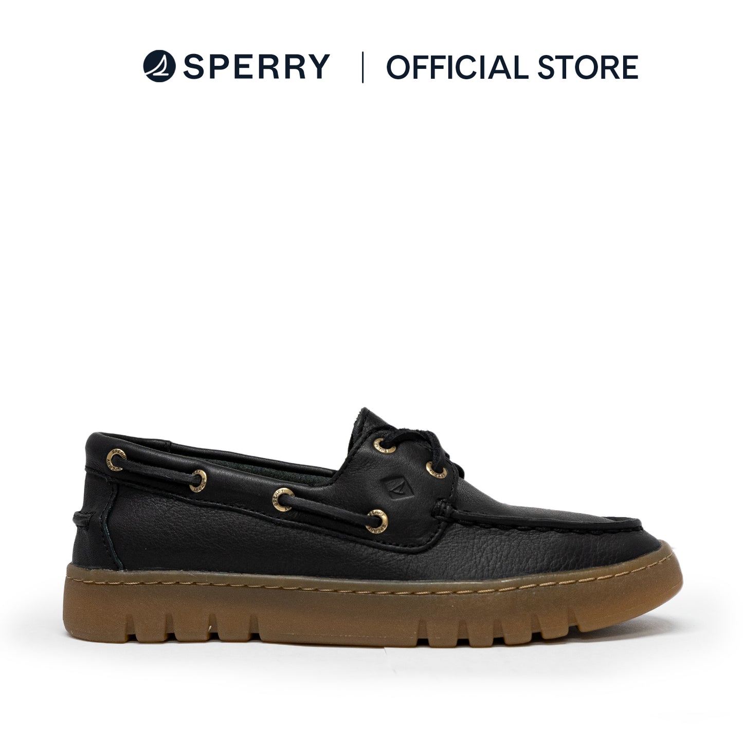 Sperry Women's Keely Boat Shoes - Black (L10409742)