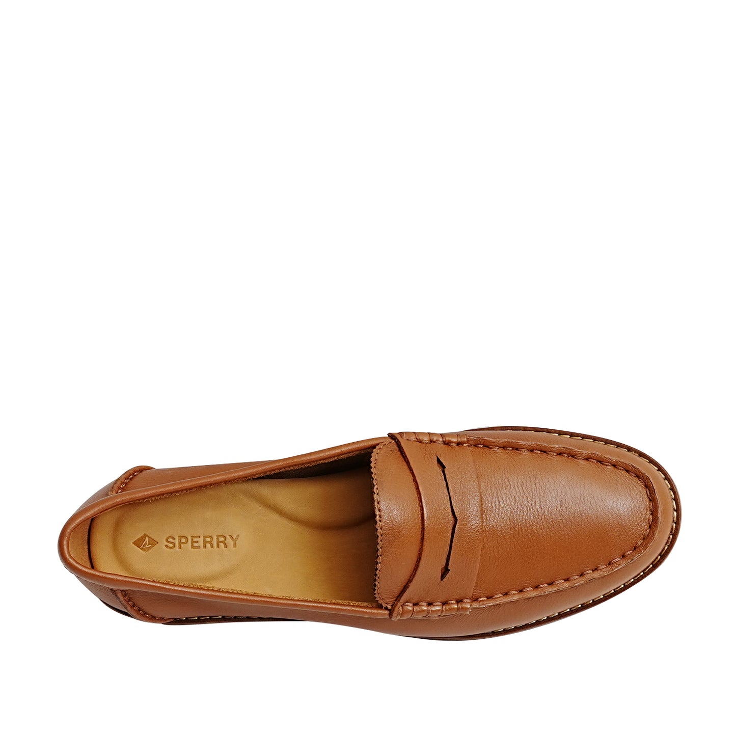 Sperry Women's Seaport Penny Casual Loafers - Light Brown (L10409821)