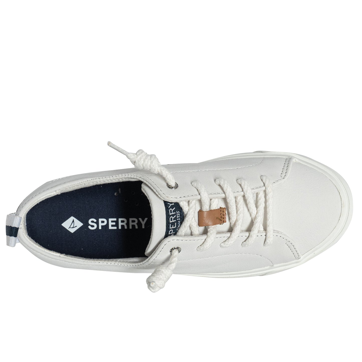 Sperry Women's Cove LTT Leather Sneakers - White (L10409953)