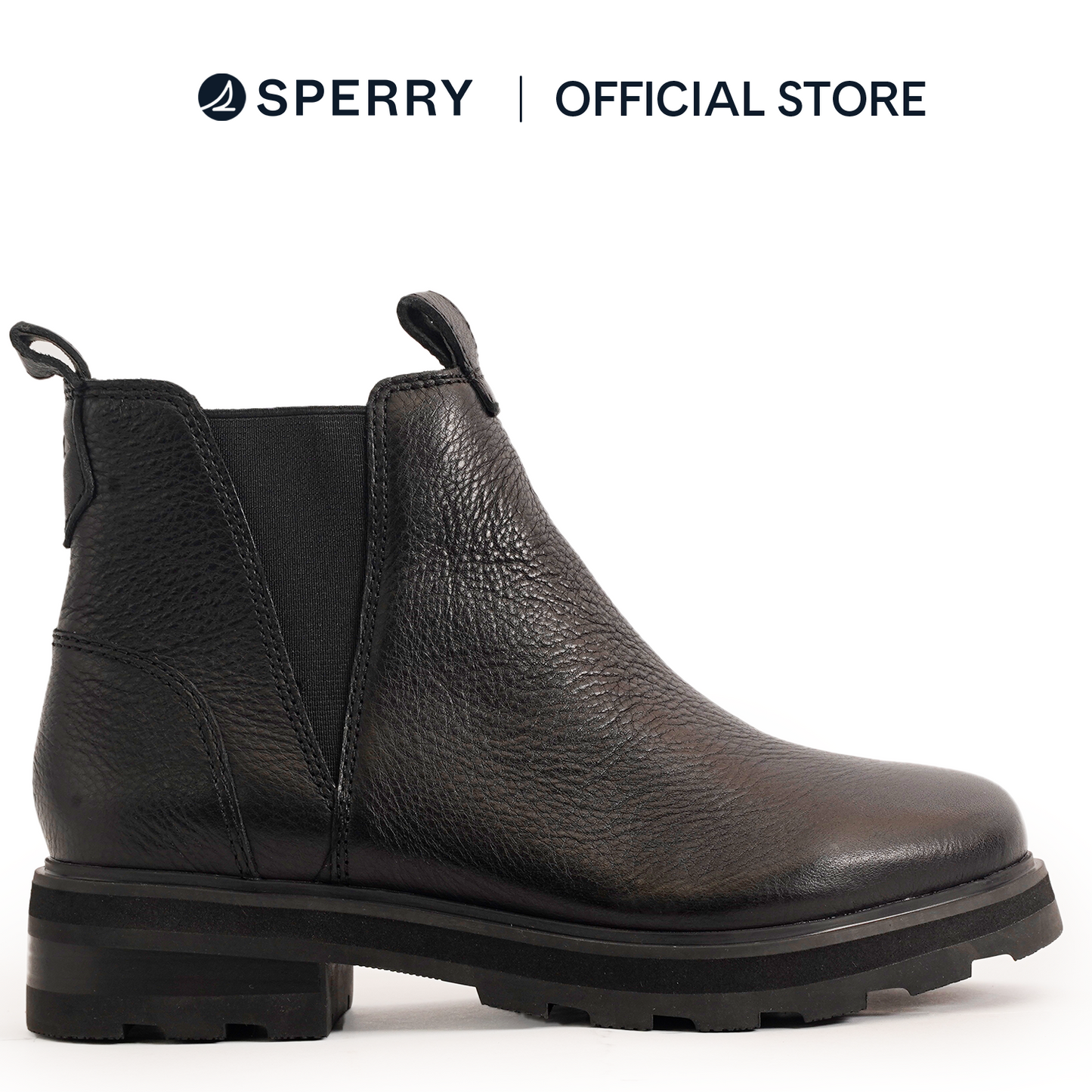 Sperry Women's Tahoe Chelsea Boots - Black (L10410213)