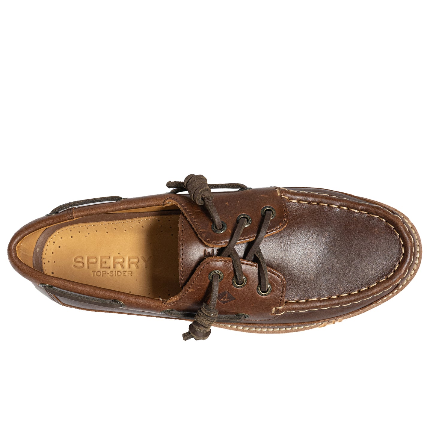 Sperry Men's Authentic Original™ Minulag 3 Eye Boat Shoes Topsider - Brown (0M10410367)