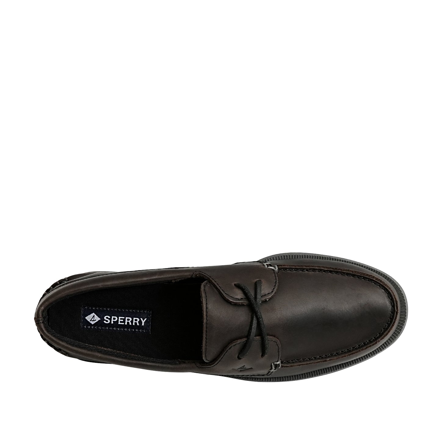 Sperry Men's Authentic Original™ 2 Eye Hull Crosslace Boat Shoes - Black (M10410981)