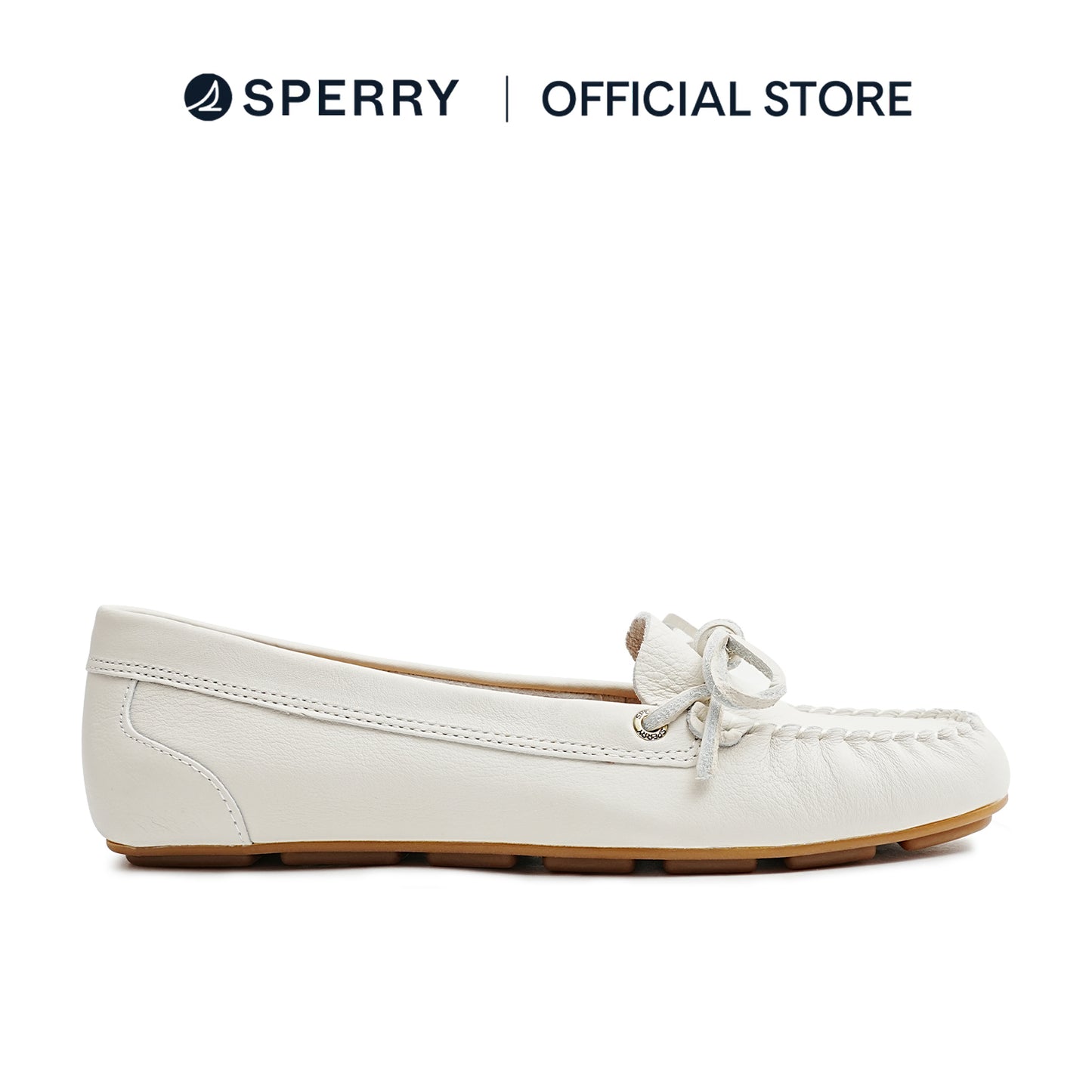 Sperry Women's Bow Driver Casual - Cream (10428351)
