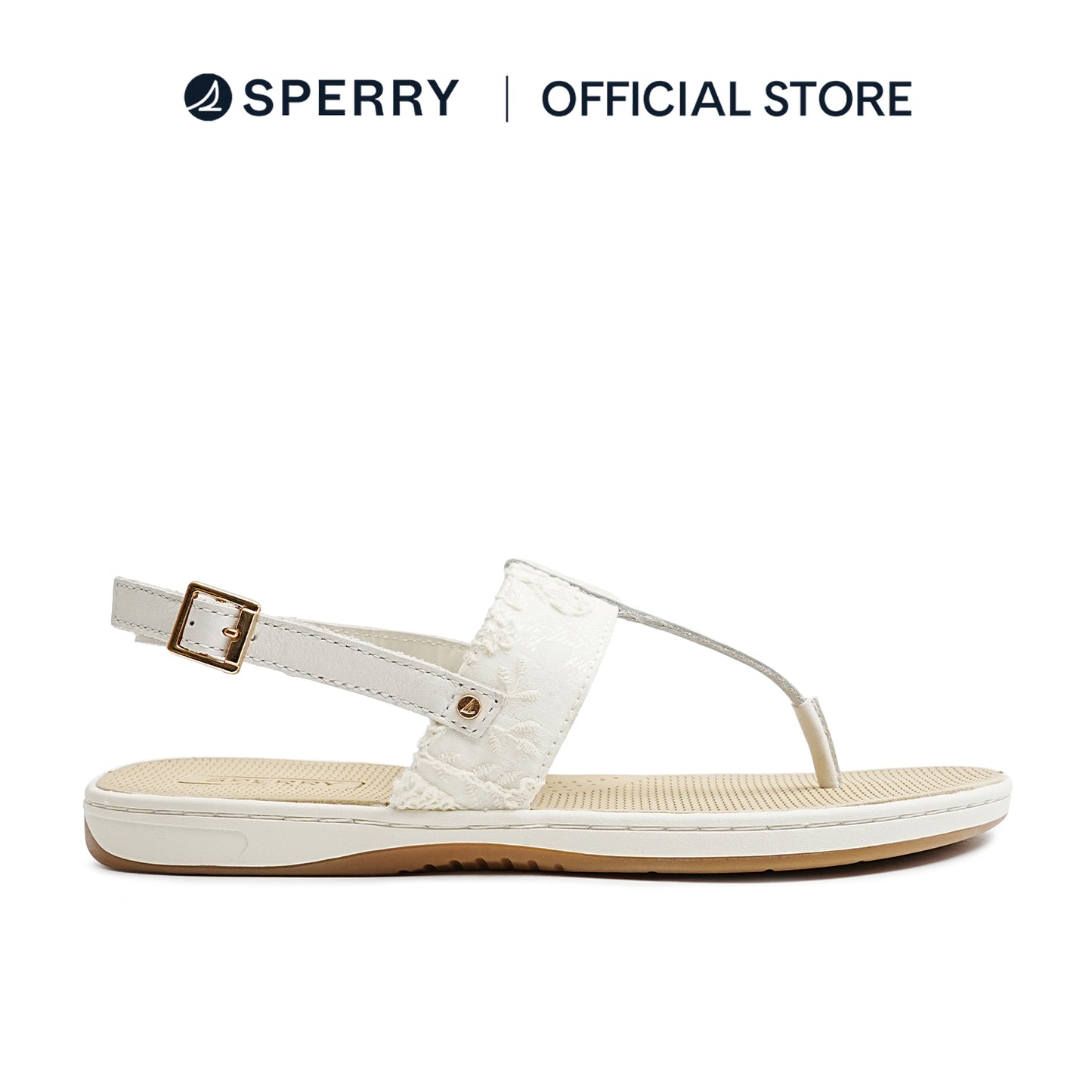 Sperry Women's Sunfish Sandals - Cream (10428675)