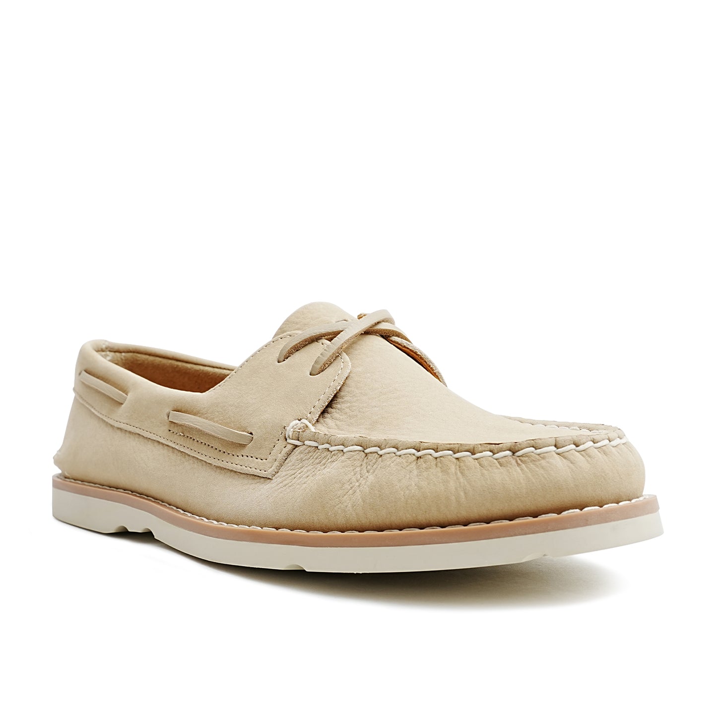 Sperry Men's Authentic Original™ 2 Eye Ripple Boat Shoe - Ivory (10429091)