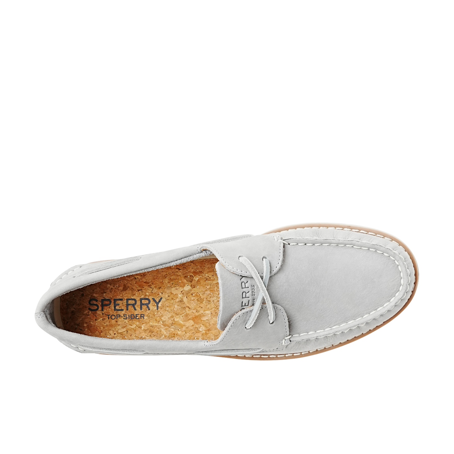 Sperry Men's Authentic Original™ 2 Eye Ripple Boat Shoe - Light Grey (10429095)