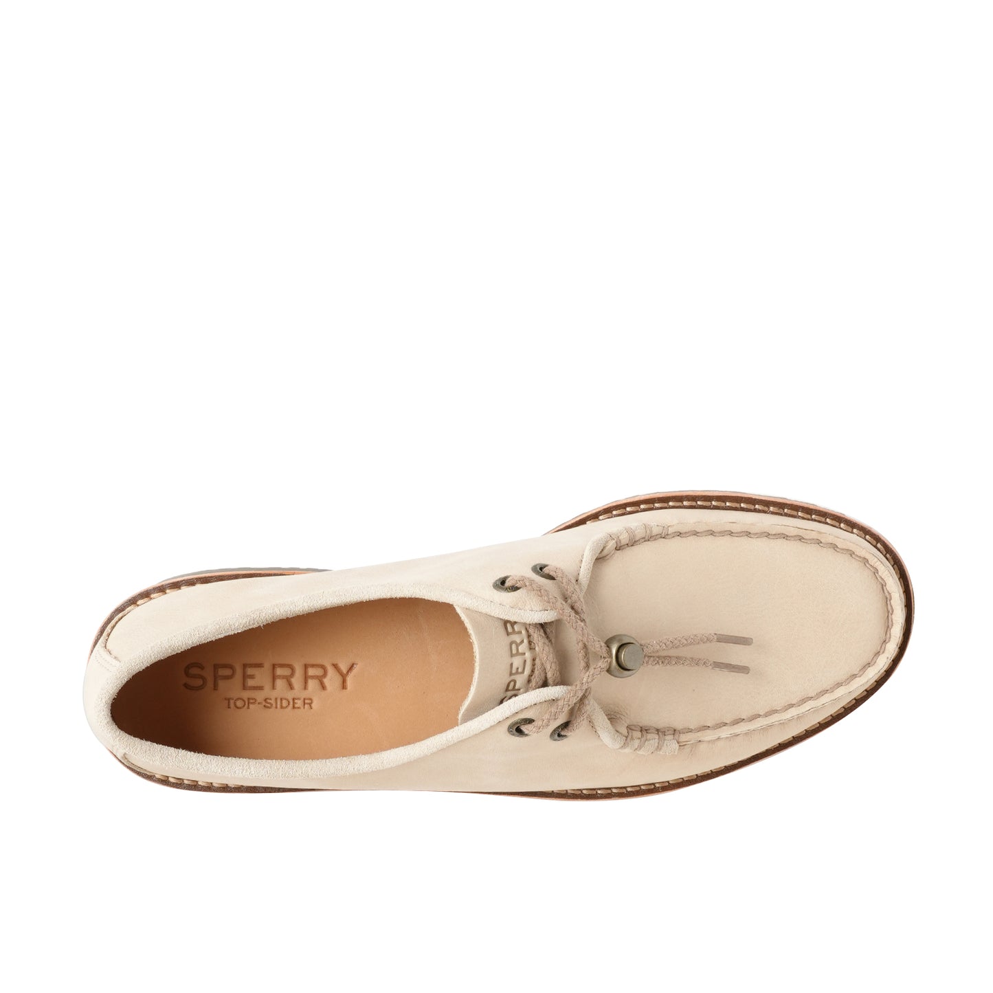 Sperry Men's Minilug Captain Oxford Casual - Light Beige (10429493)