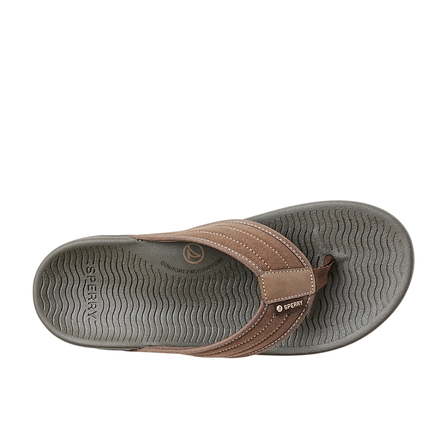 Sperry Men's Ventura Canvas Sandal - Brown (10429932)
