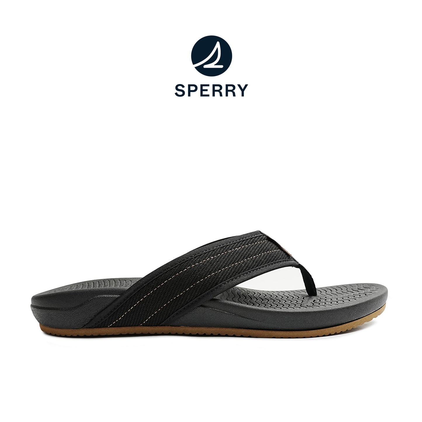 Sperry Men's Ventura Canvas Sandal - Black (10436473)