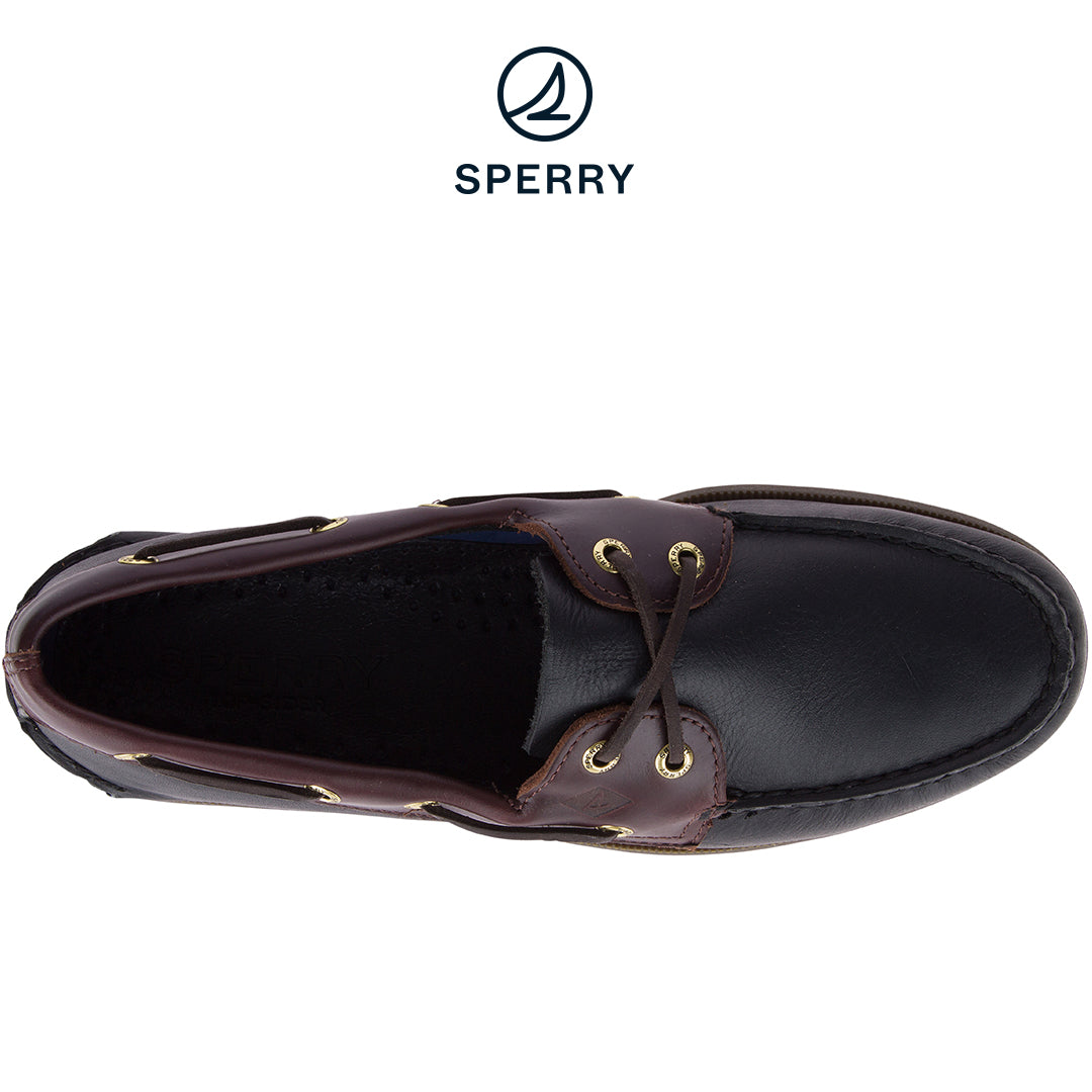 Sperry Unisex Authentic Original Boat Shoe -  Black Amaretto (0191486)