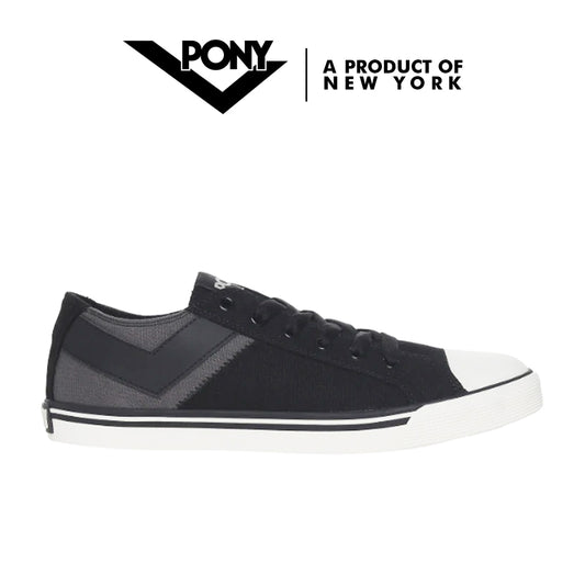 Pony Men's - Shooter Low (Dark Gull Gray/Black)