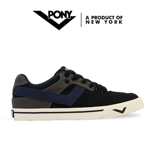 Pony Men's - Atop (Black/Insignia Blue/DarkGullGray)