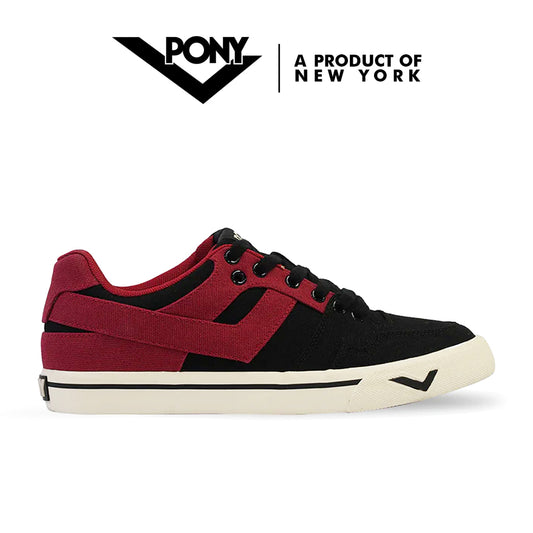 Pony Men's - Atop (Black/Red Dhalia)