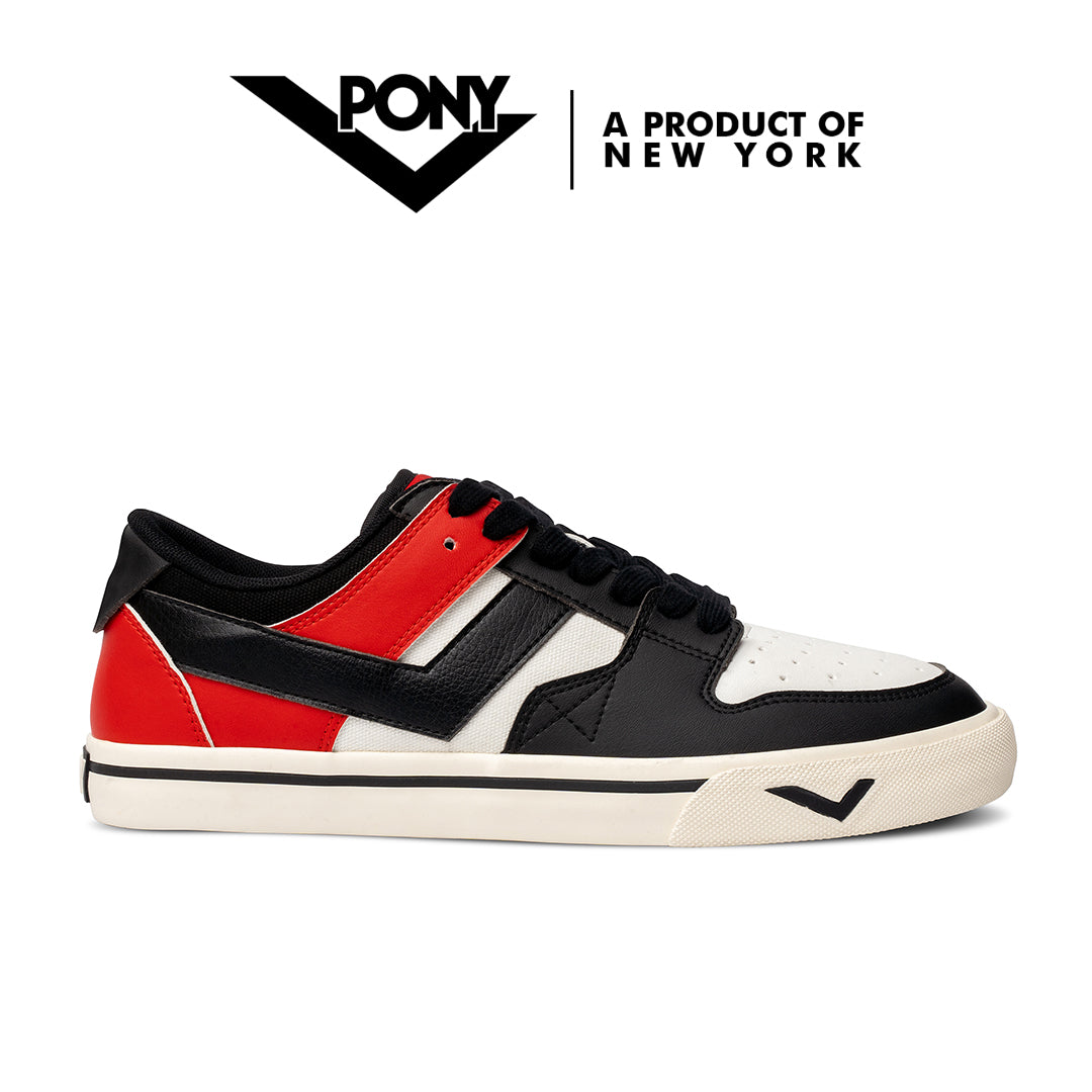 Pony Men's - Ellis  (Black / High Risk Red)