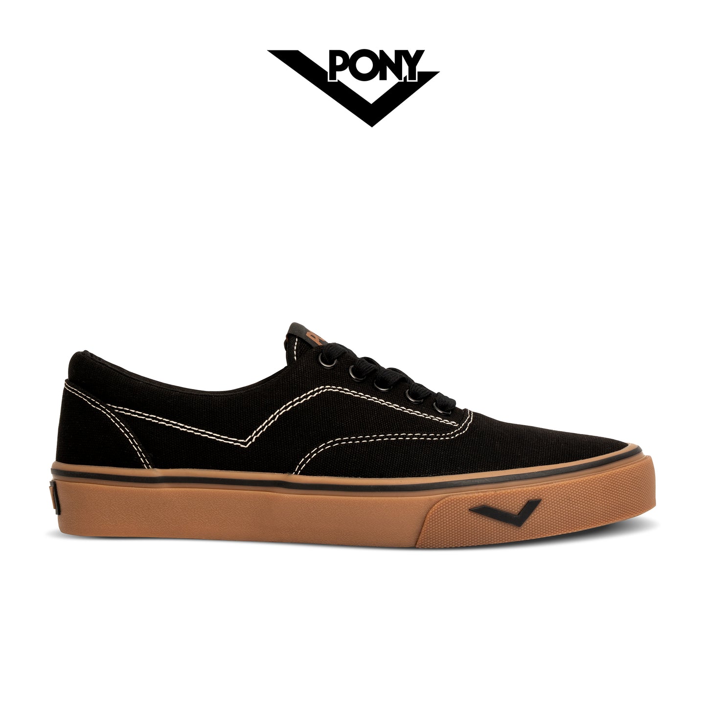 Pony Men's - Fulton II (Black/ Gumsole)