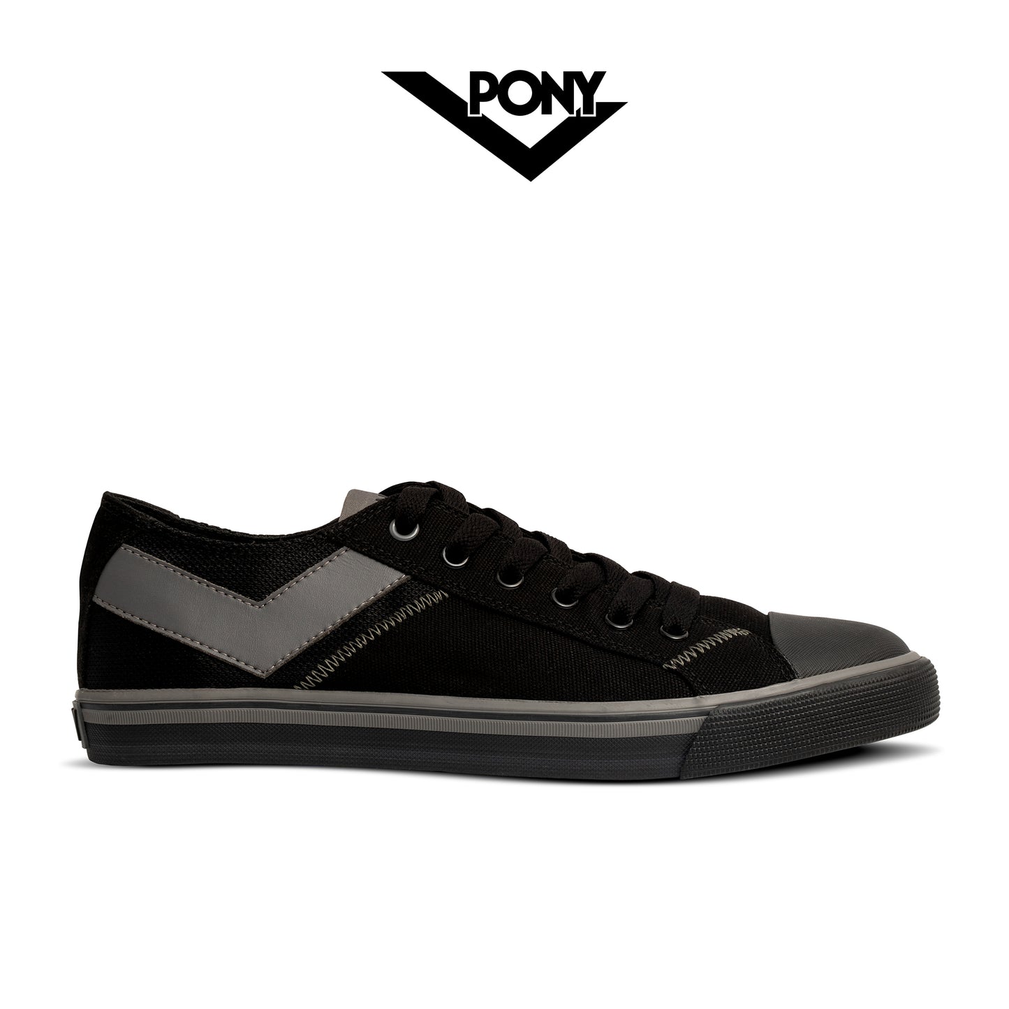 Pony Men's - Shooter Low (Black/Pewter)