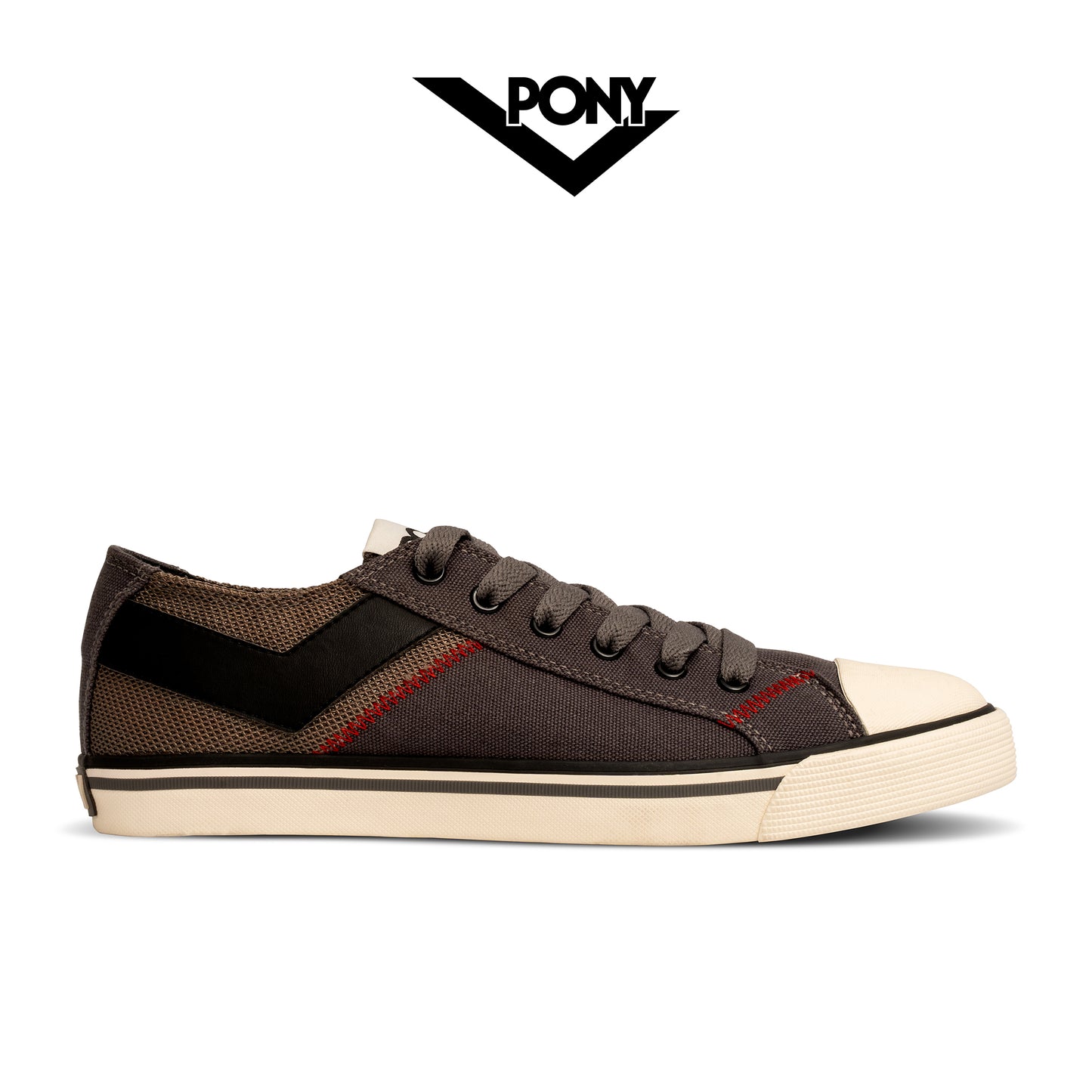 Pony Men's - Shooter Low (Pewter/Black)
