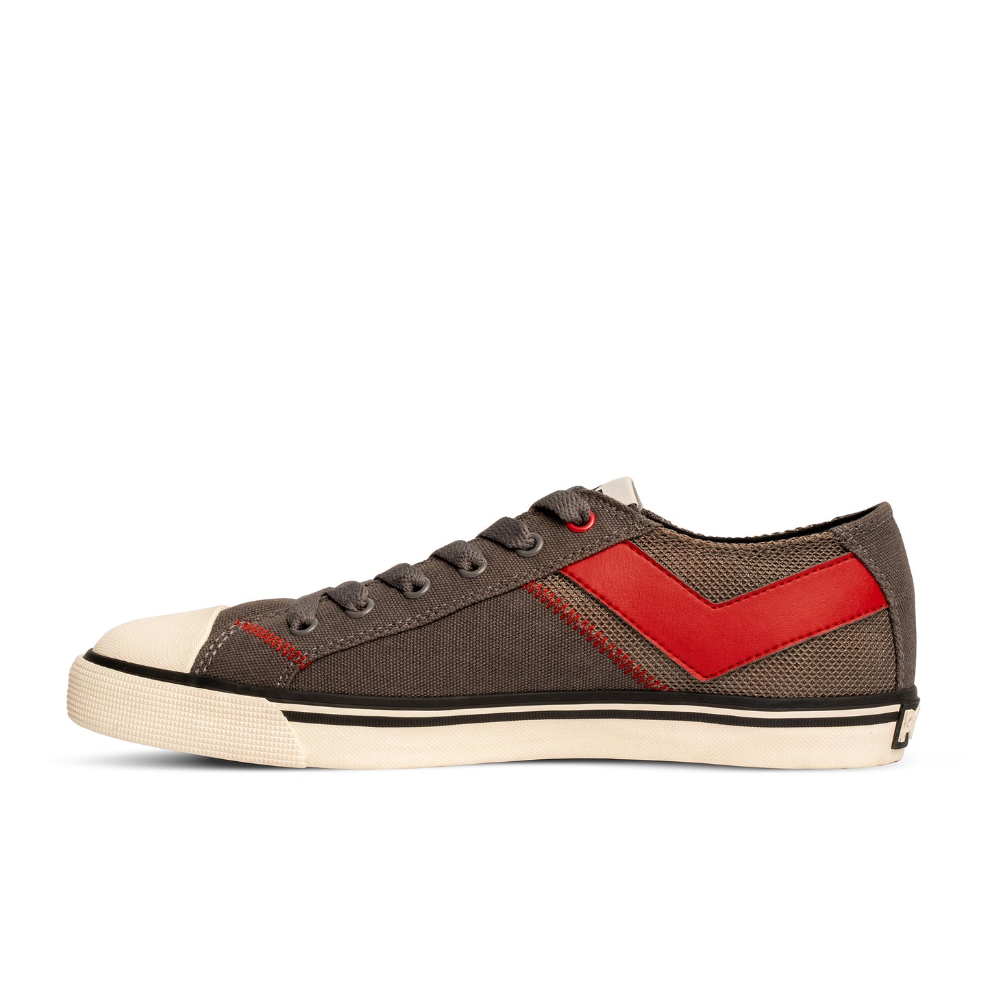 Pony Men's - Shooter Low (DarkGullGray/True Red)