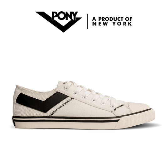 Pony Men's - Shooter Low (White/Black)