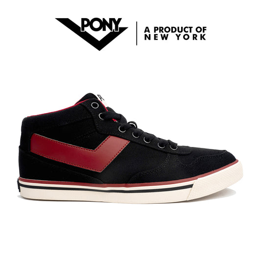 Pony Men's - Madison (Black / Red Dahlia)