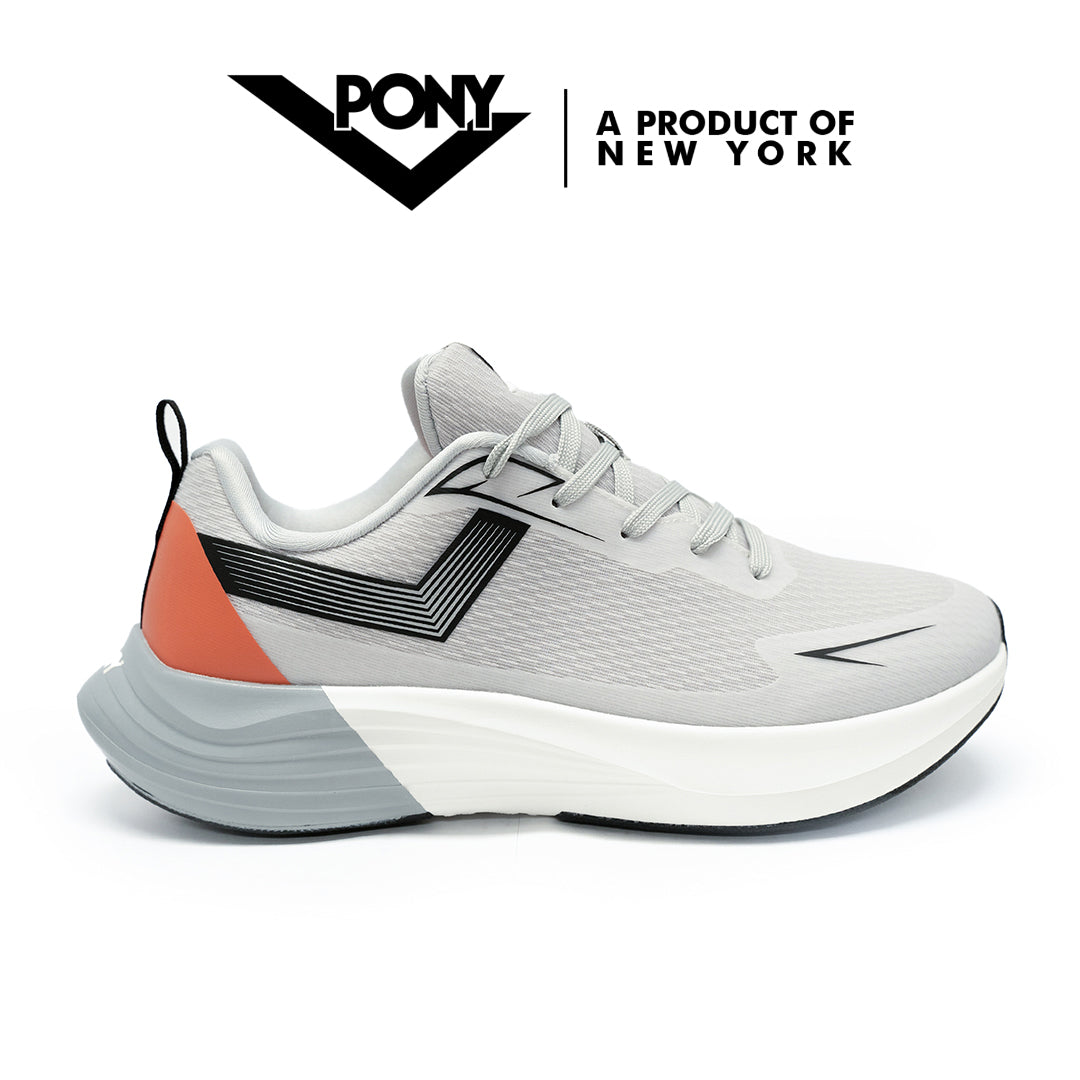 Pony Men's - Bolt (Grey/Orange/Silver)
