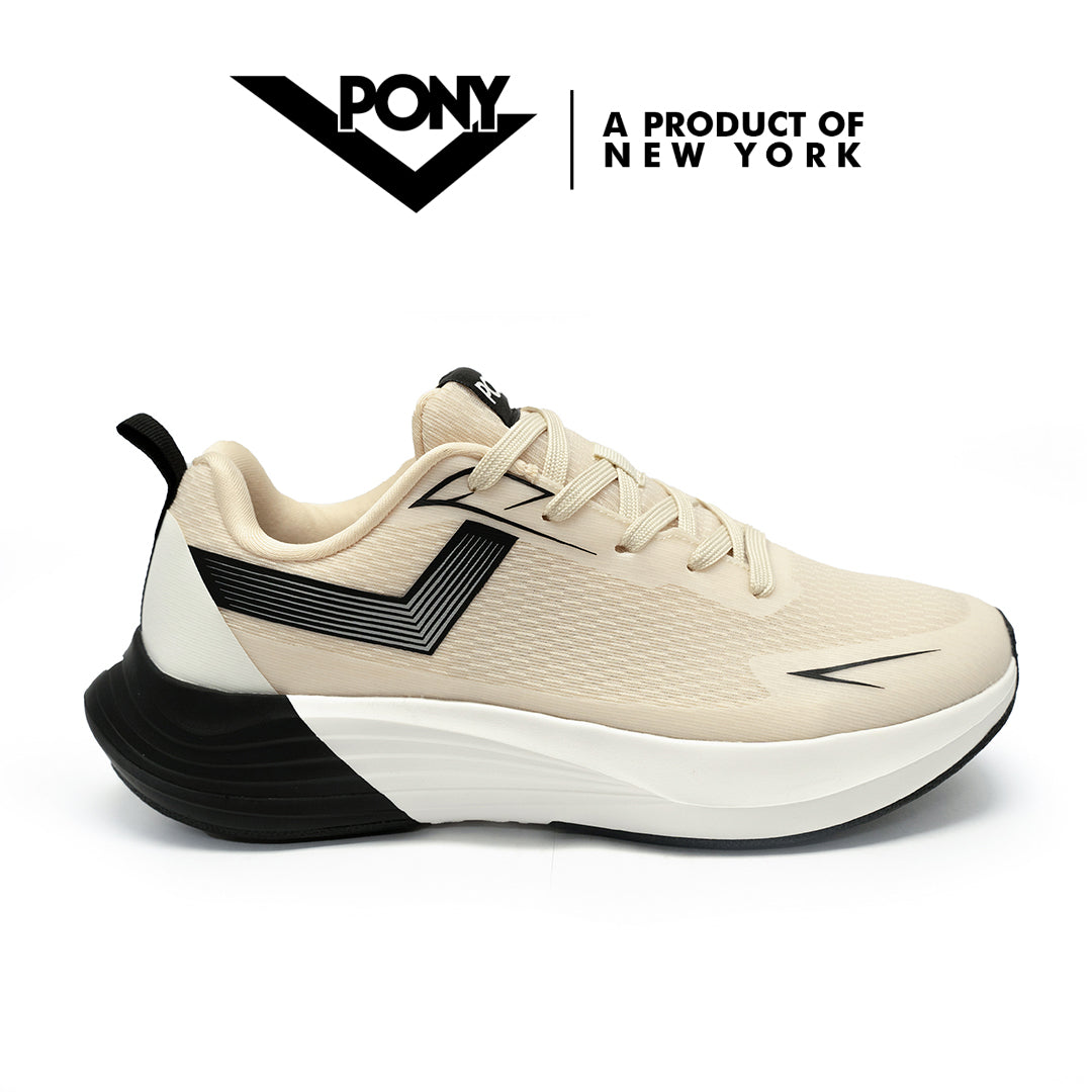 Pony Men's - Bolt (Beige/Black/White/Silver)