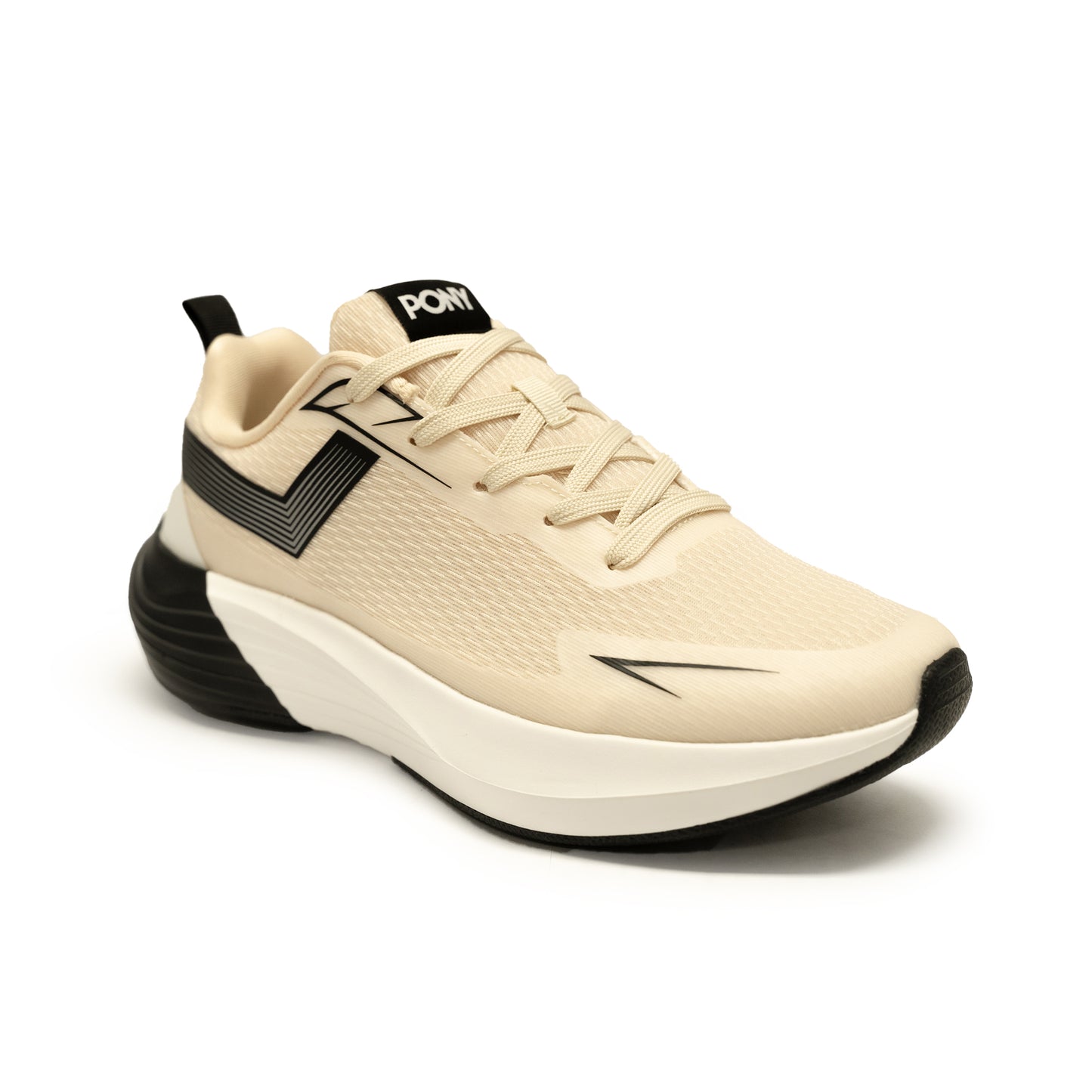 Pony Men's - Bolt (Beige/Black/White/Silver)
