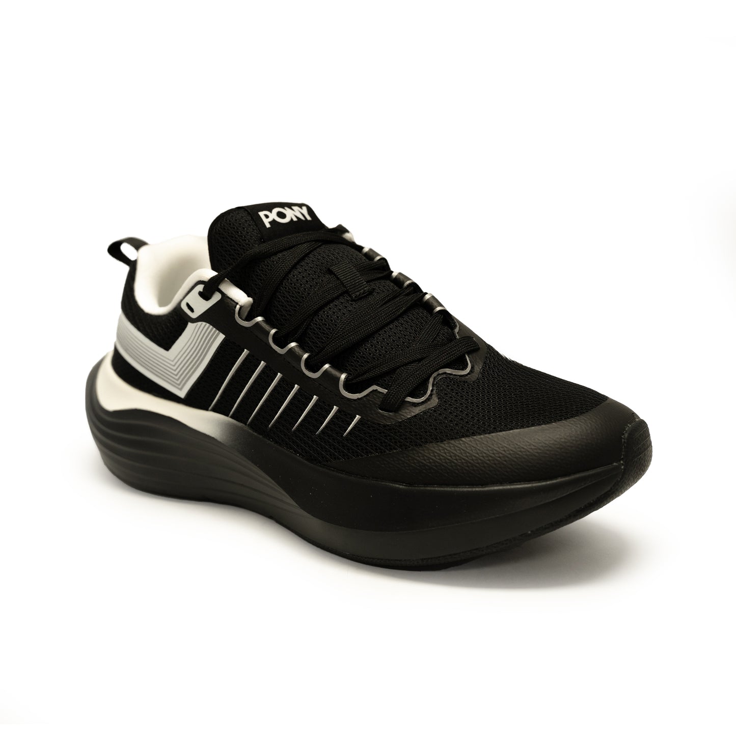 Pony Men's - Charge (Black/White/Silver)