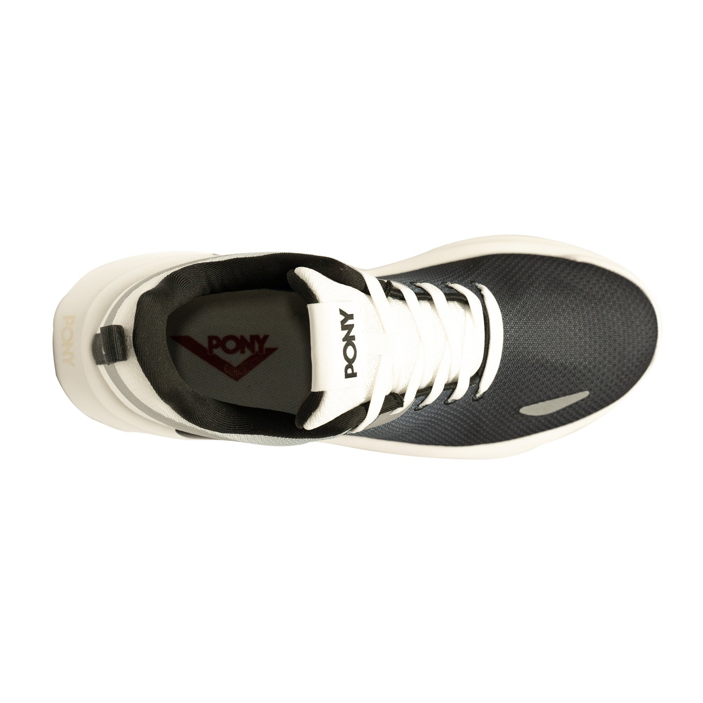 Pony Men's - Stream (Black/White/Red/Silver)