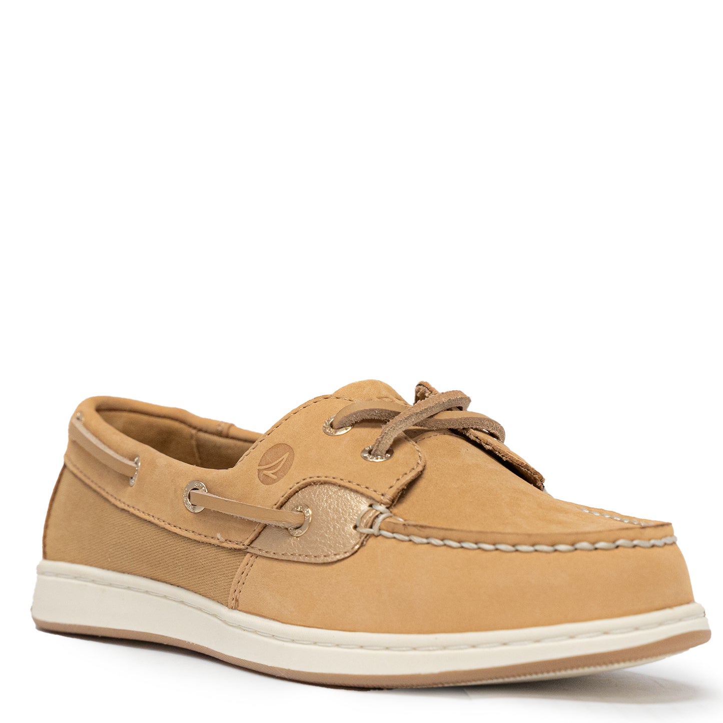 Sperry Women's Coastfish 2 Eye Boat Shoes - Tan/Gold (25F02402)