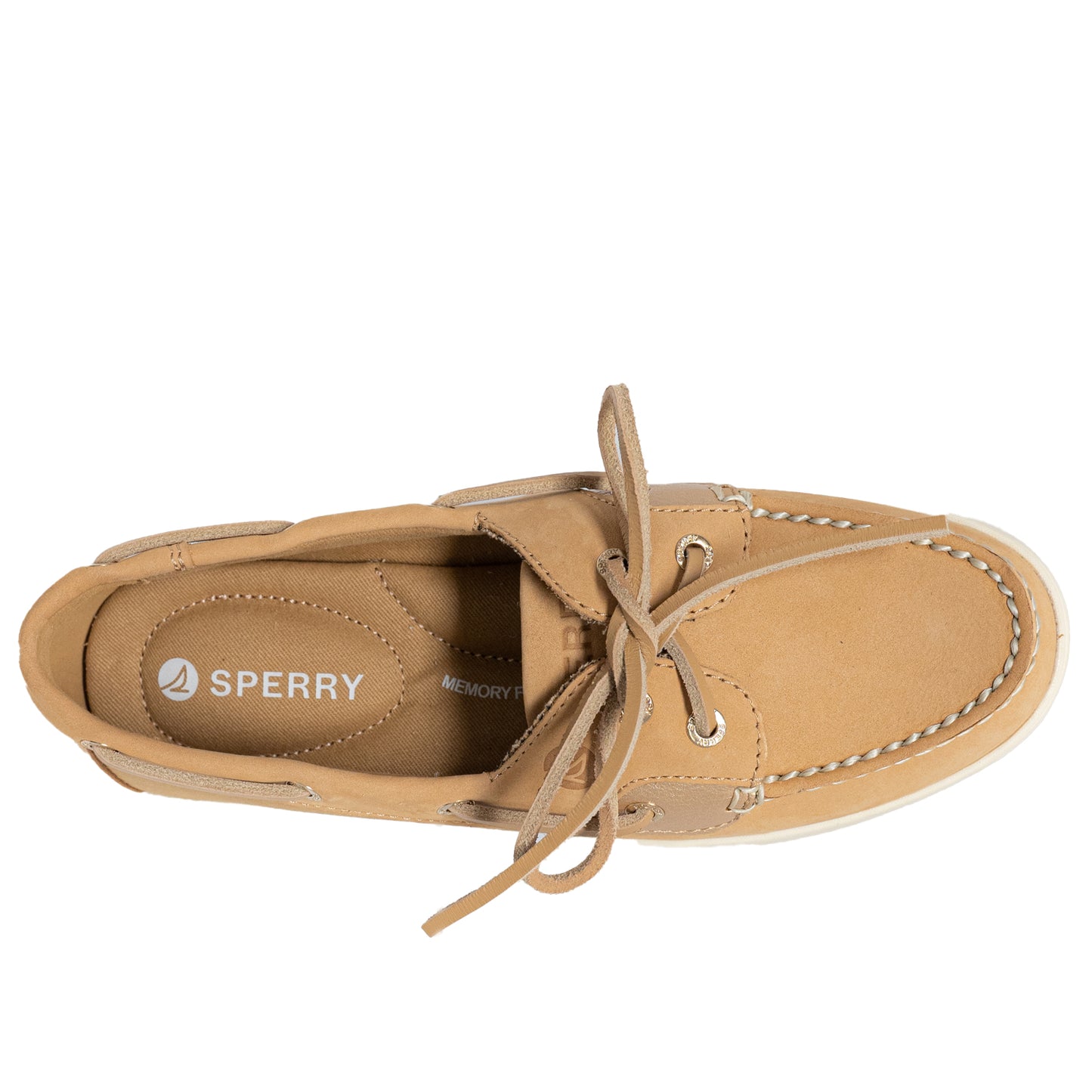 Sperry Women's Coastfish 2 Eye Boat Shoes - Tan/Gold (25F02402)