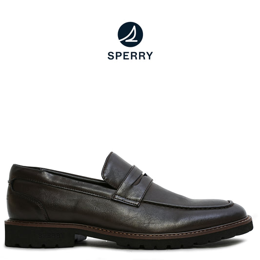 Sperry Men's Penny Lug Lite Casual Shoes - Dark Brown (25F02811)