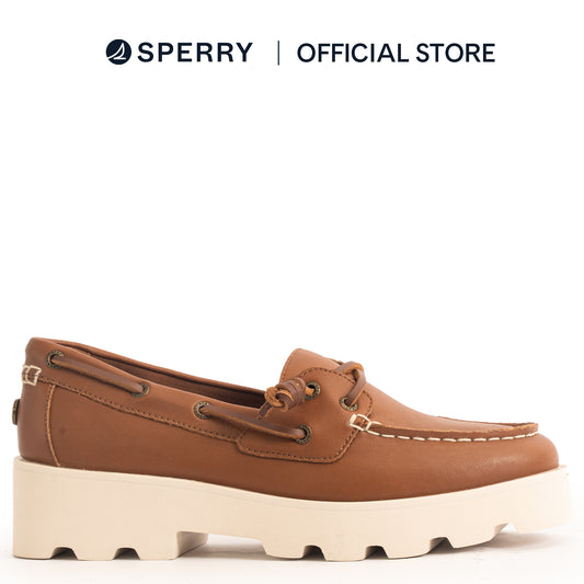 Sperry Women's Chunky Boat Leather - Tan (25F03052)