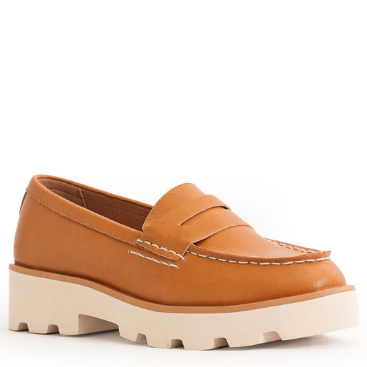 Sperry Women's Chunky Penny Casual Leather  - Sahara (25F03072)