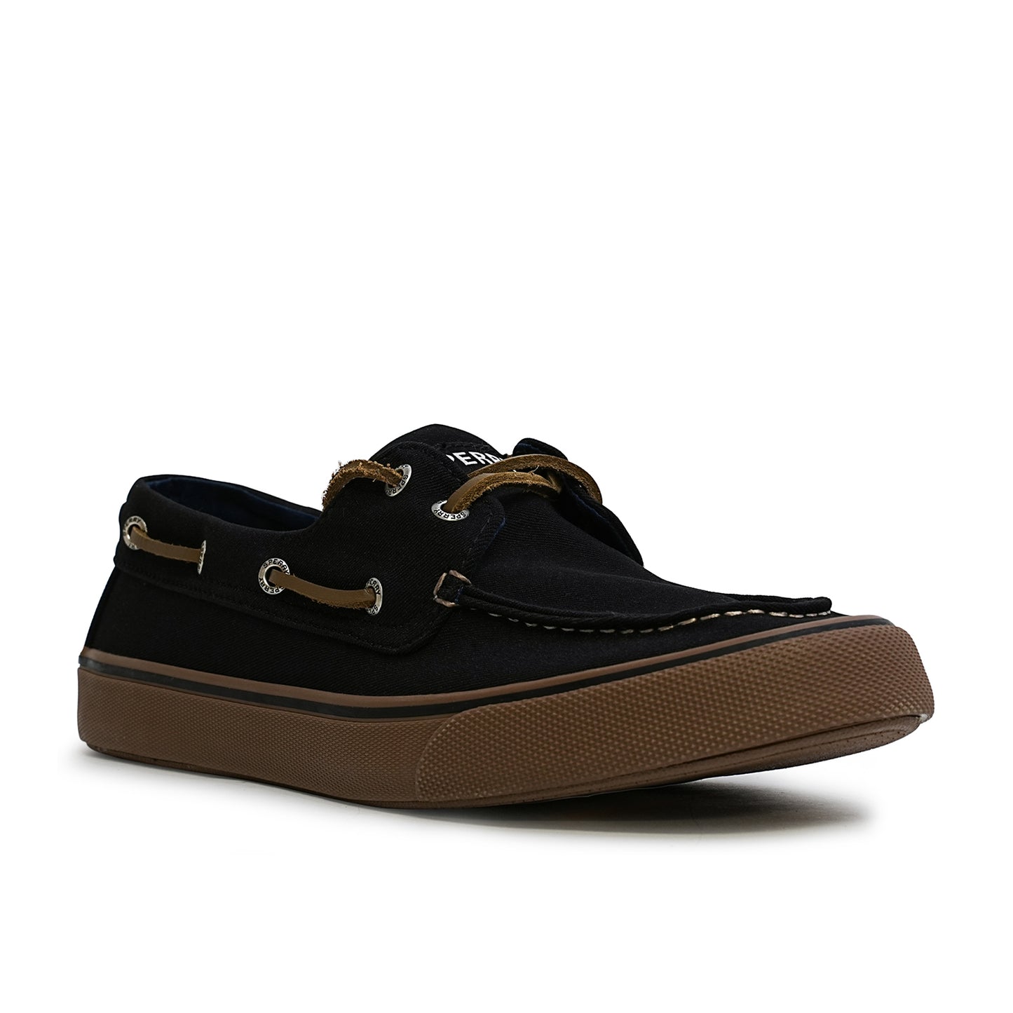 Sperry Men's Bahama II Sneakers - Black/Gum (25F03221)