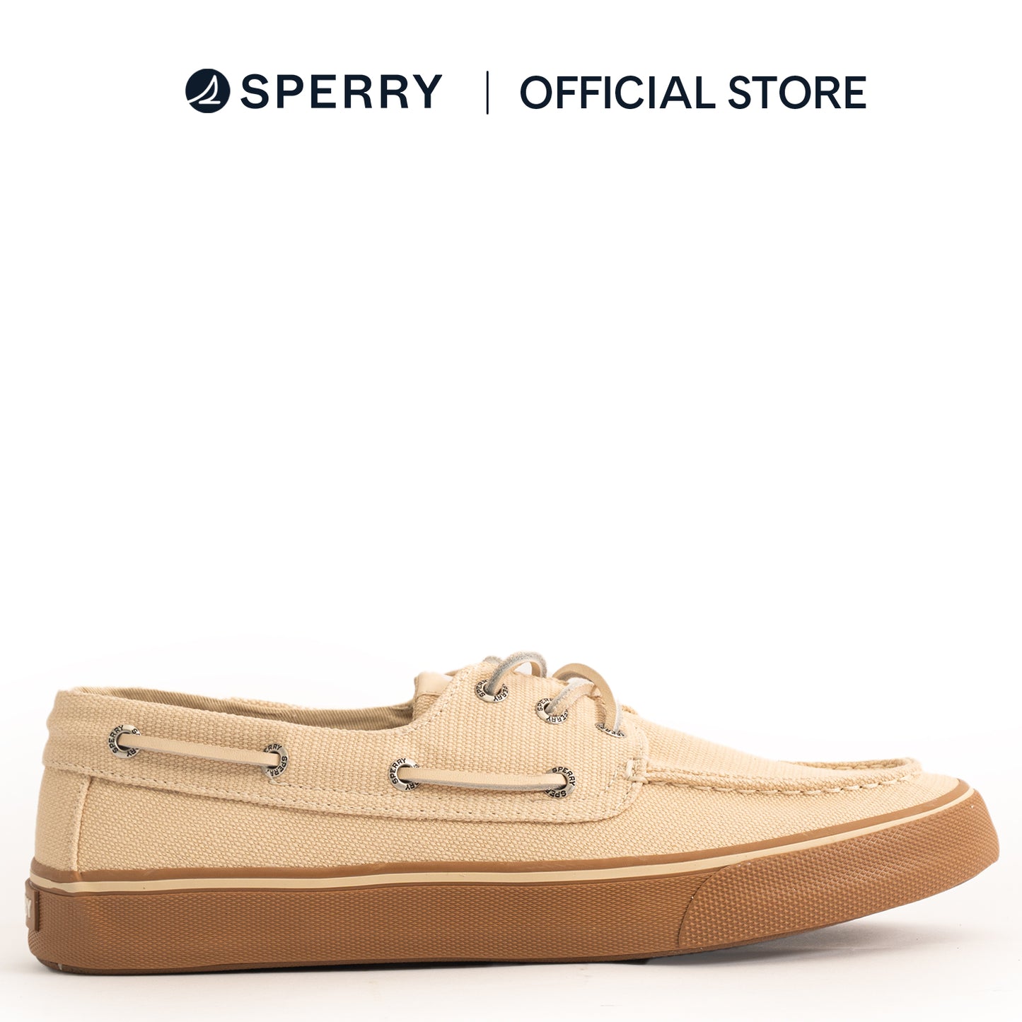 Sperry Men's Bahama Storm 3 Eye Sneakers -Taupe (25F03281)
