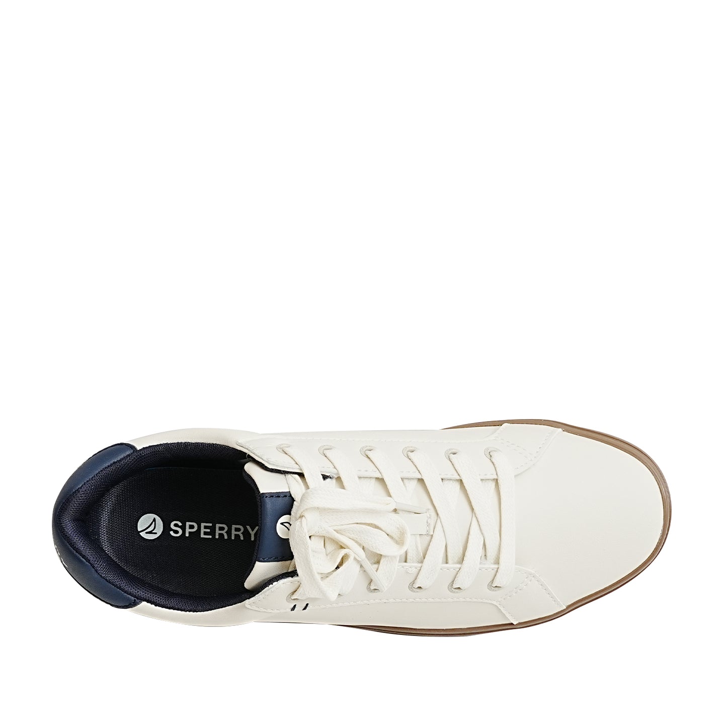 Sperry Men's Deck 90 Sneakers - Off White/Blue/Gum (25F03701)