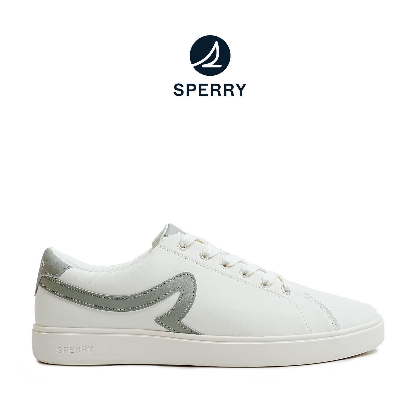 Sperry Men's Sandy 90 Sneakers - Off White/Sage (25F03521)