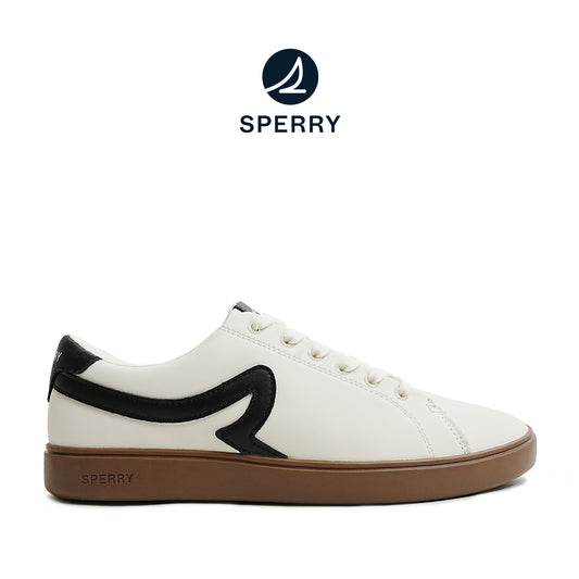 Sperry Men's Sandy 90 Sneakers - Off White/Black/Gum (25F03521)